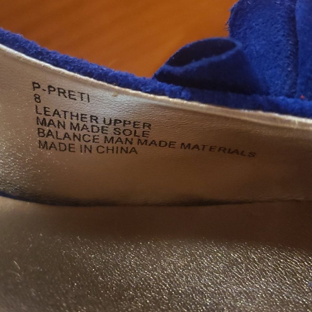 ‎Steve Madden Blue Heels - Picture 10 of 12